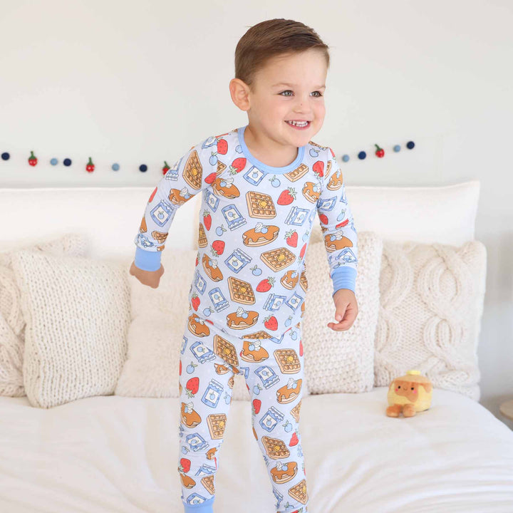 boys breakfast pajamas