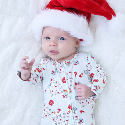 baby christmas footie 