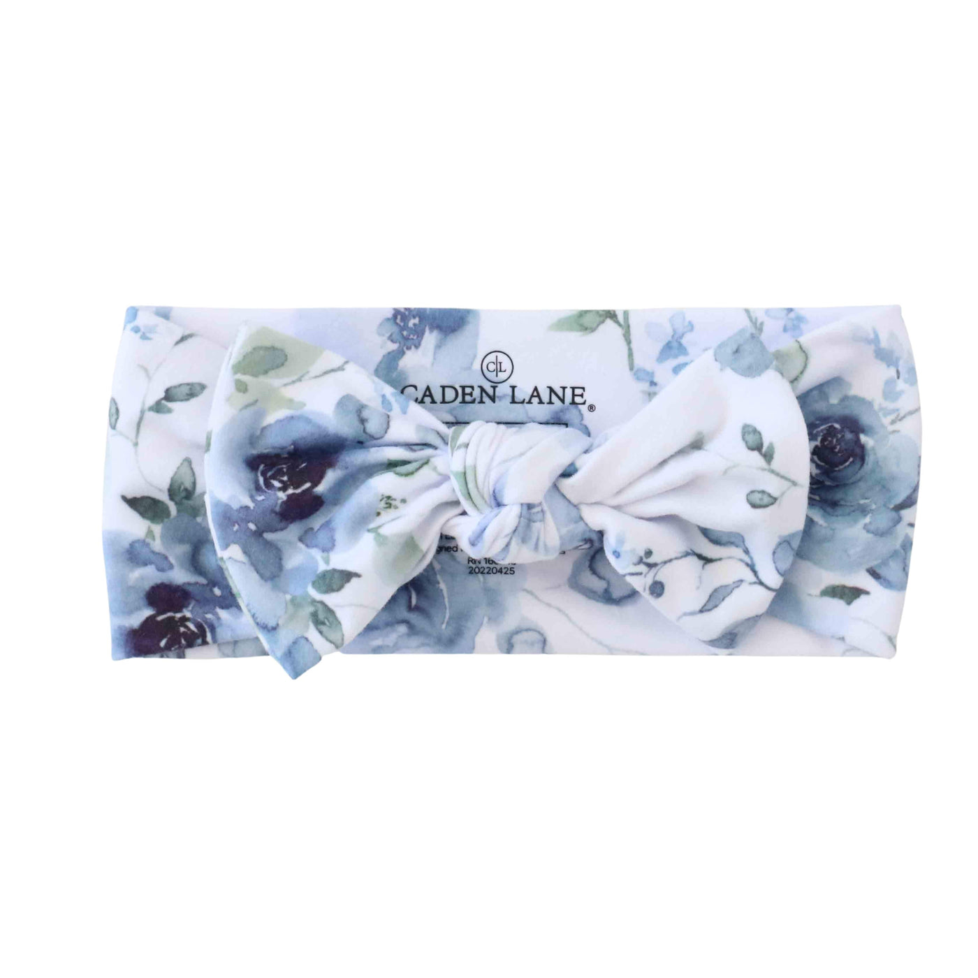 bailey's blue floral headwrap