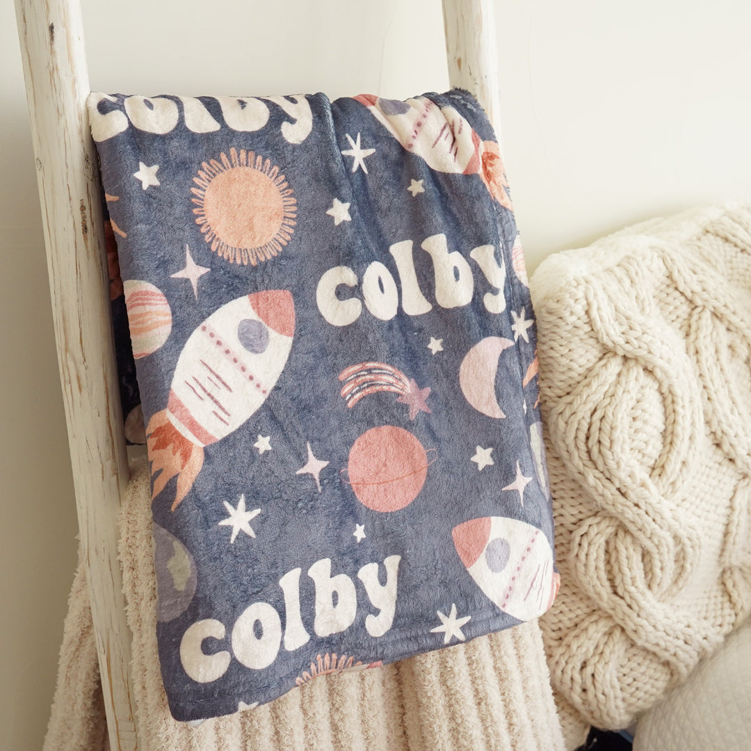 Personalized Themed Blankets for Boys