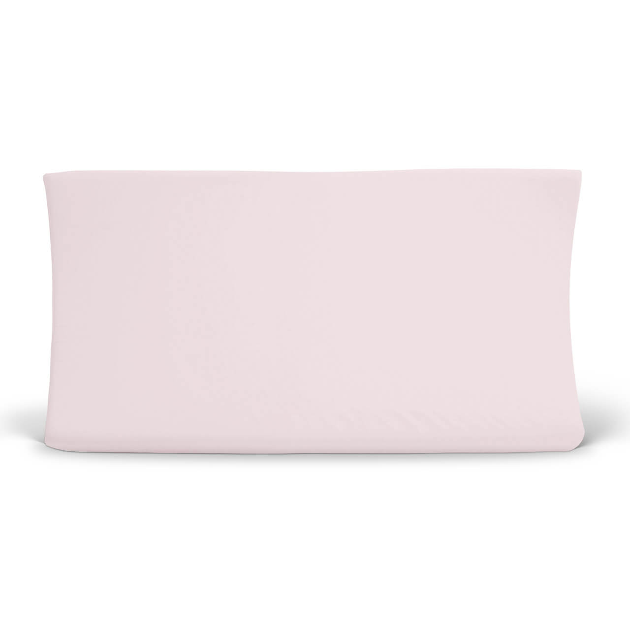 light pink changing pad cover 