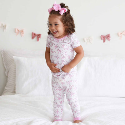 bow pajamas for kids