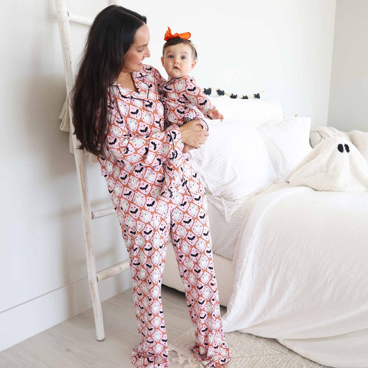 girly halloween women's lounge set 