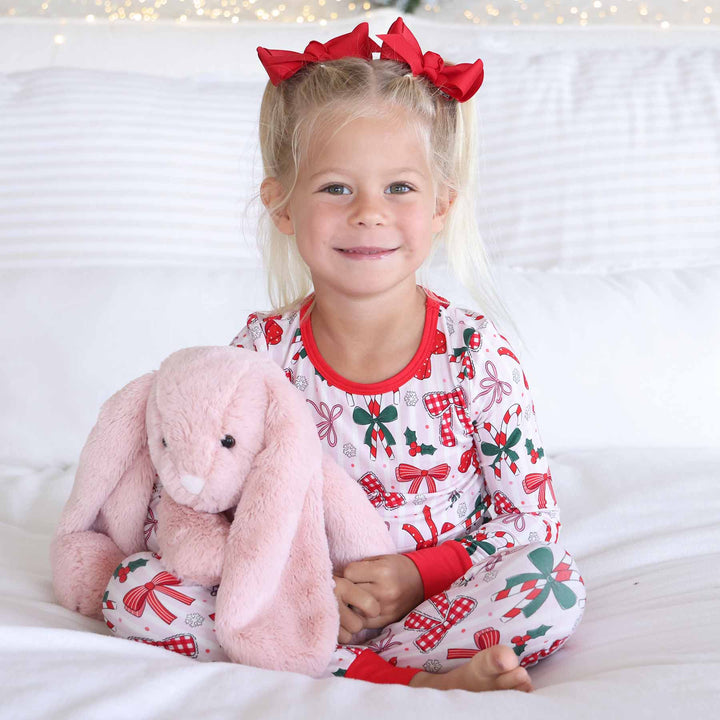 Bow What Fun Two Piece Pajama Set