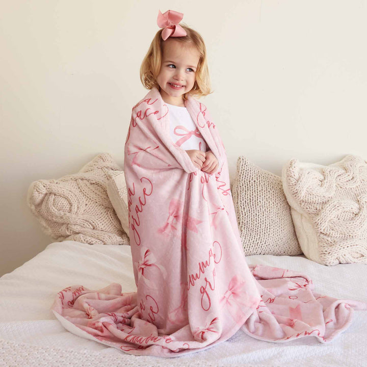 Personalized Themed Blankets for Girls