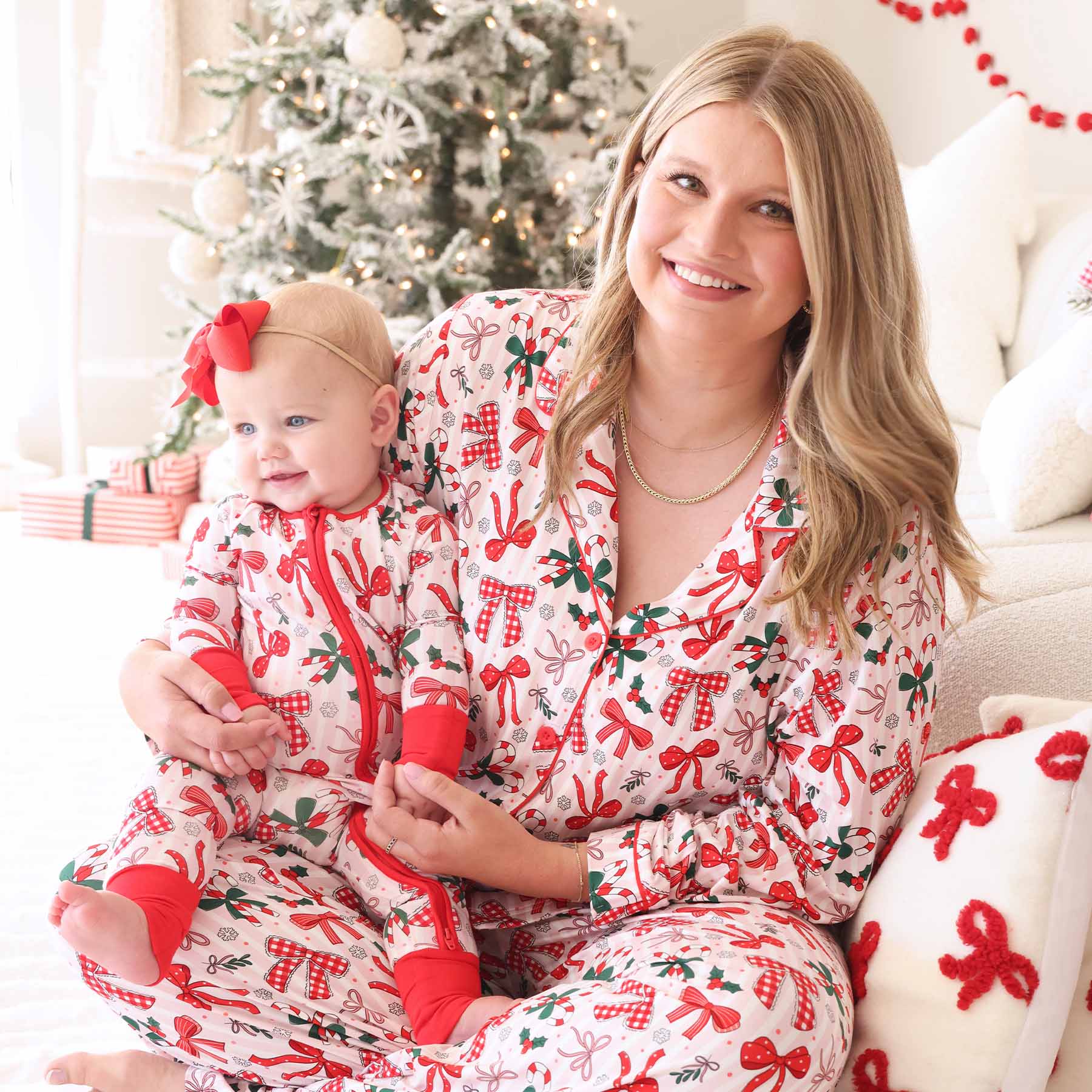 Women's Two Piece Flare Lounge Set | Bow What Fun