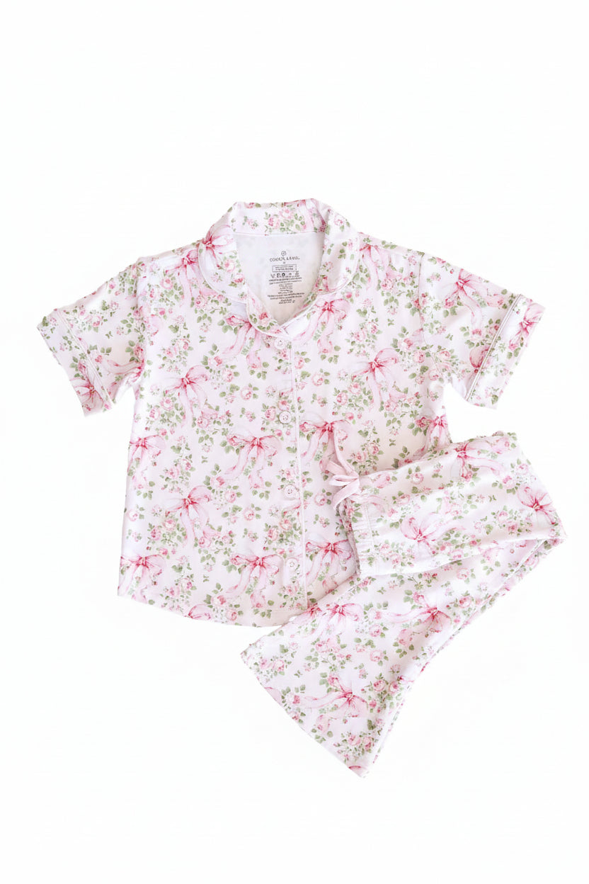 Girl's Two Piece Flare Lounge Sets