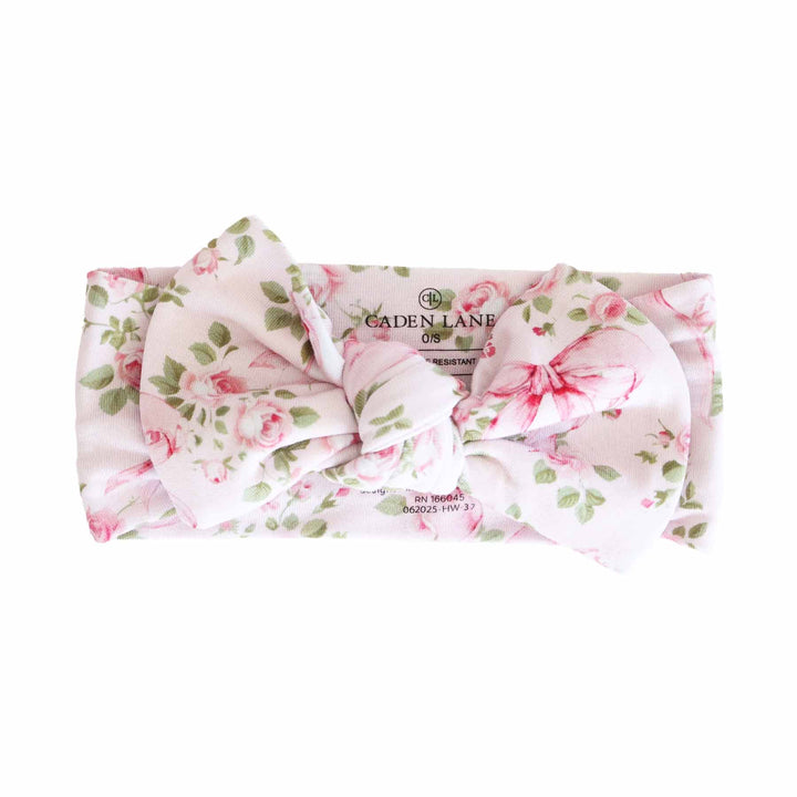 bows in bloom knit large bow headwrap
