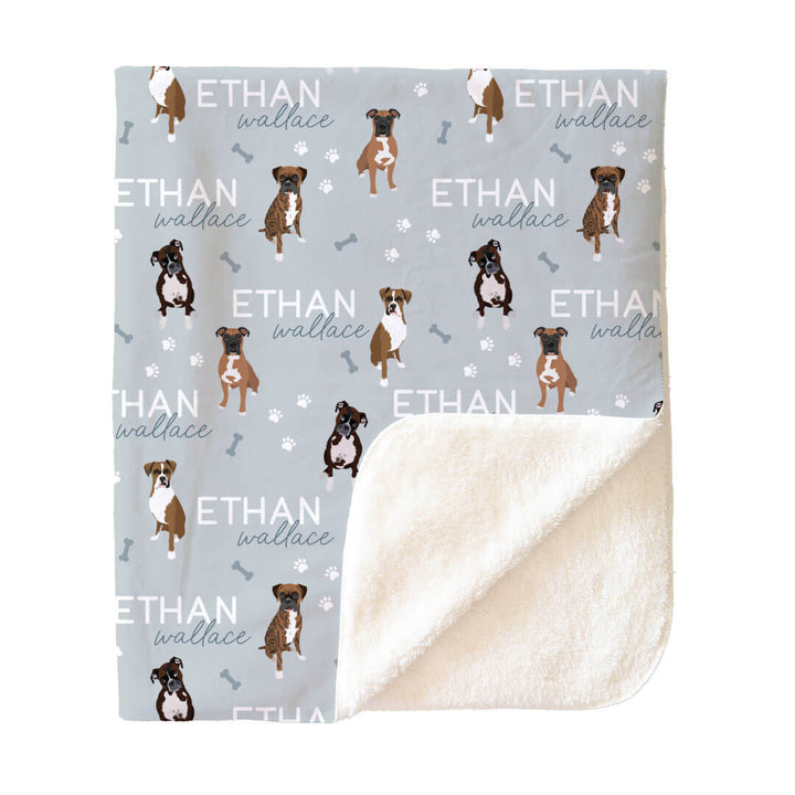 Personalized Kids Blankets | Dog Breeds