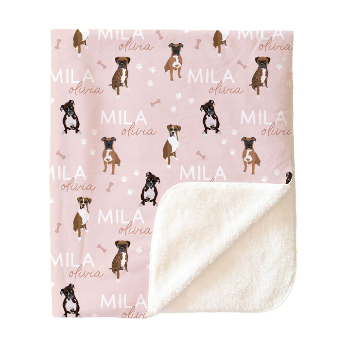 Personalized Kids Blankets | Dog Breeds