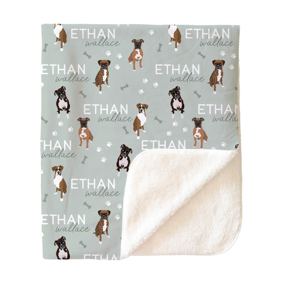 Personalized Kids Blankets | Dog Breeds