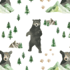 Brody's Bear Personalized Baby Name Swaddle Blanket
