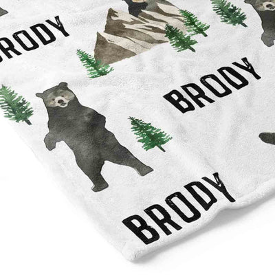 brody's bear kids blanket