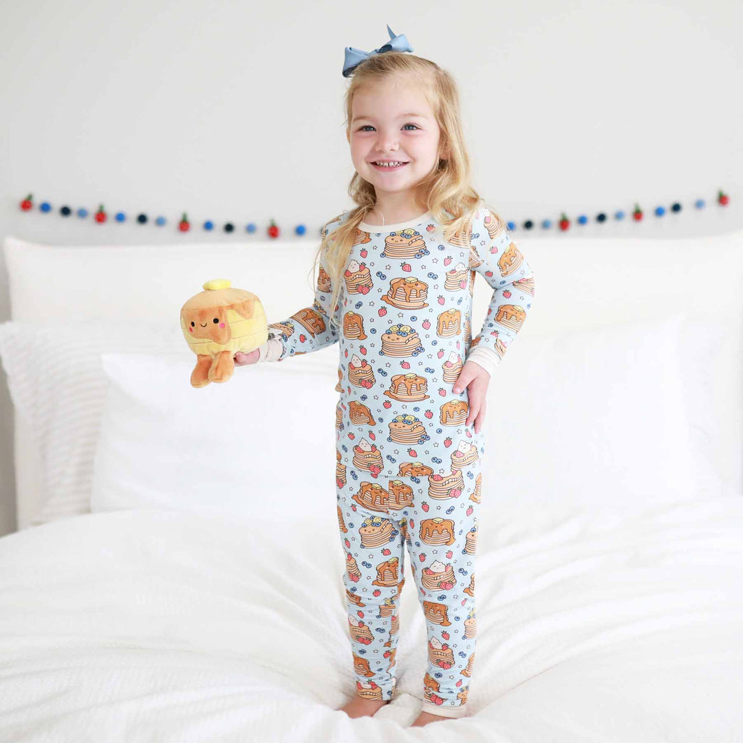 kids pancake pajamas