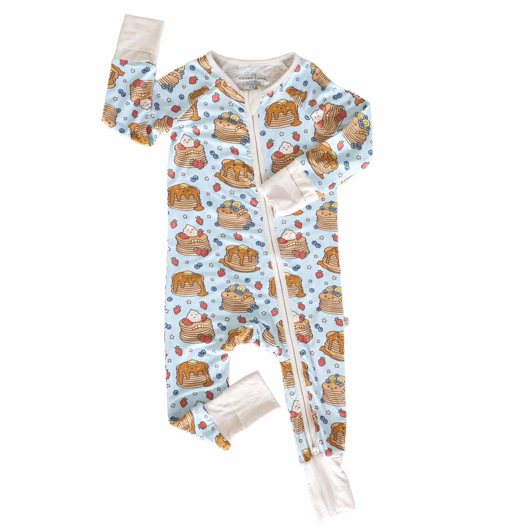 pancake pajama romper for babies