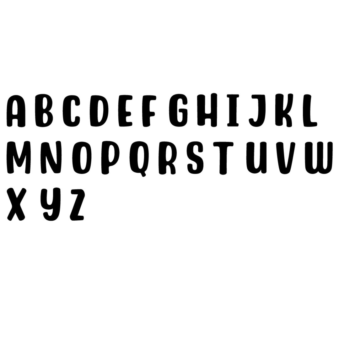 brunch uppercase font 