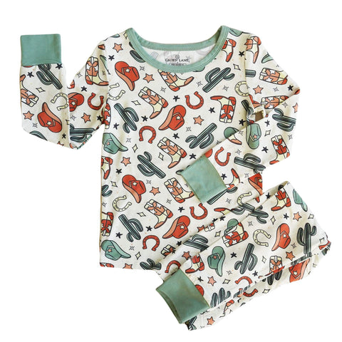 Lil' Buckaroo Two-Piece Bamboo Jammies Pajamas – MY HOMETOWN BABY