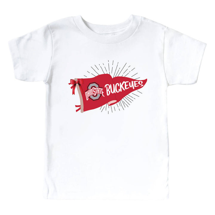 The Ohio State University | Footballs & Bows Kids Graphic Tee