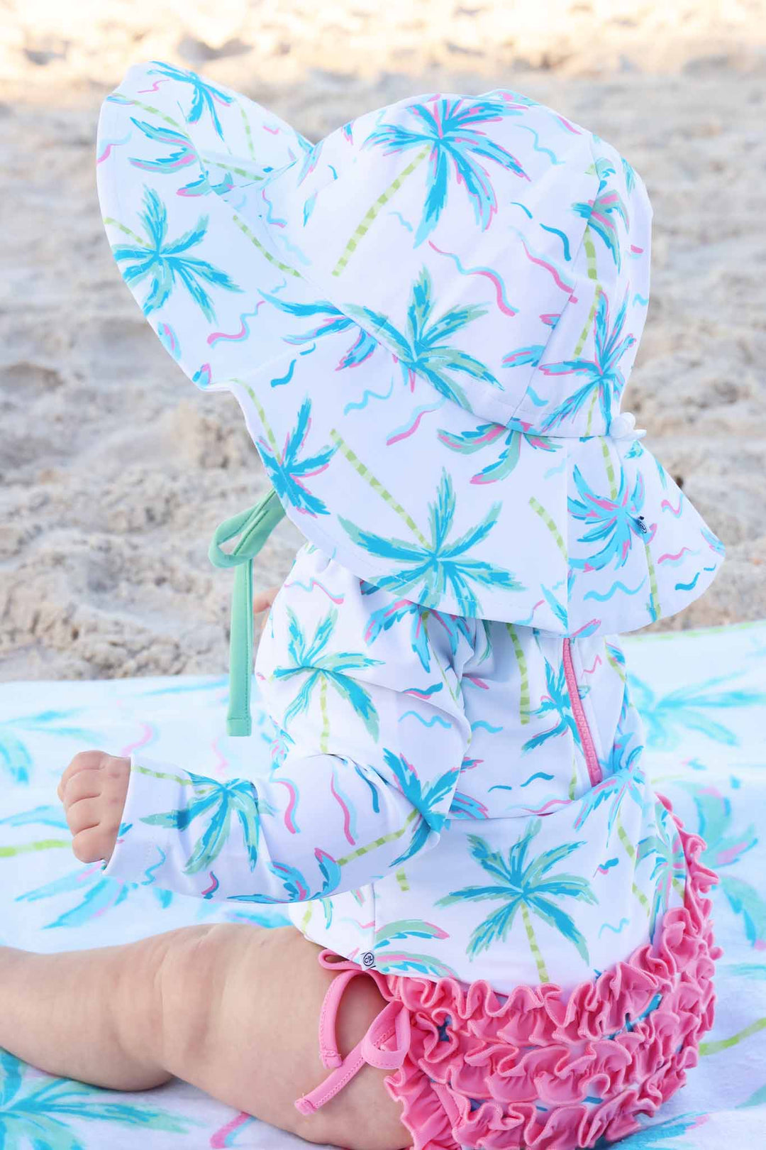 blue lagoon upf 50+ surf hat 