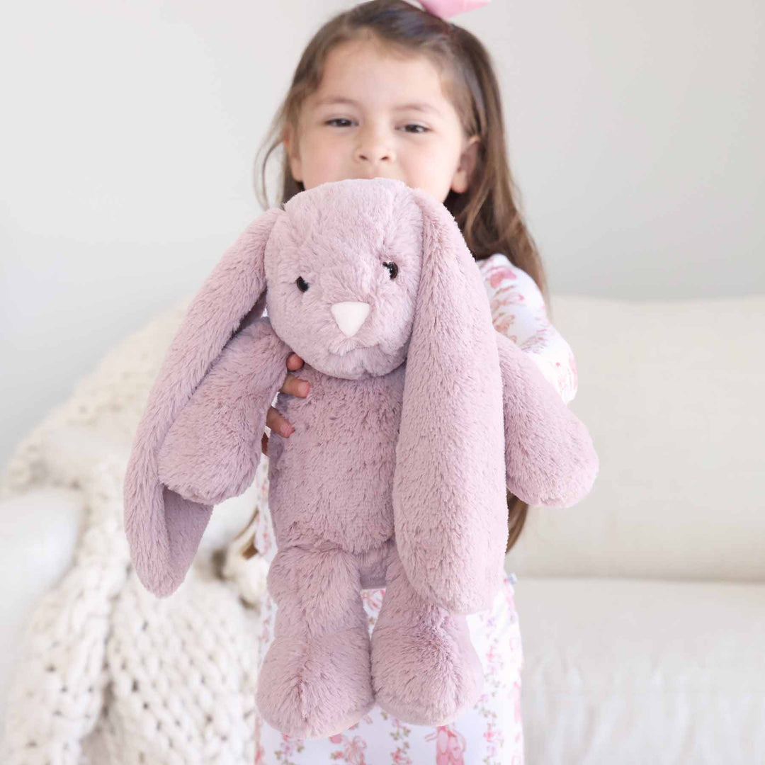light purple bunny stuffed animal for kids 