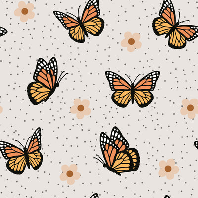 Butterfly Kisses Personalized Kids Blanket