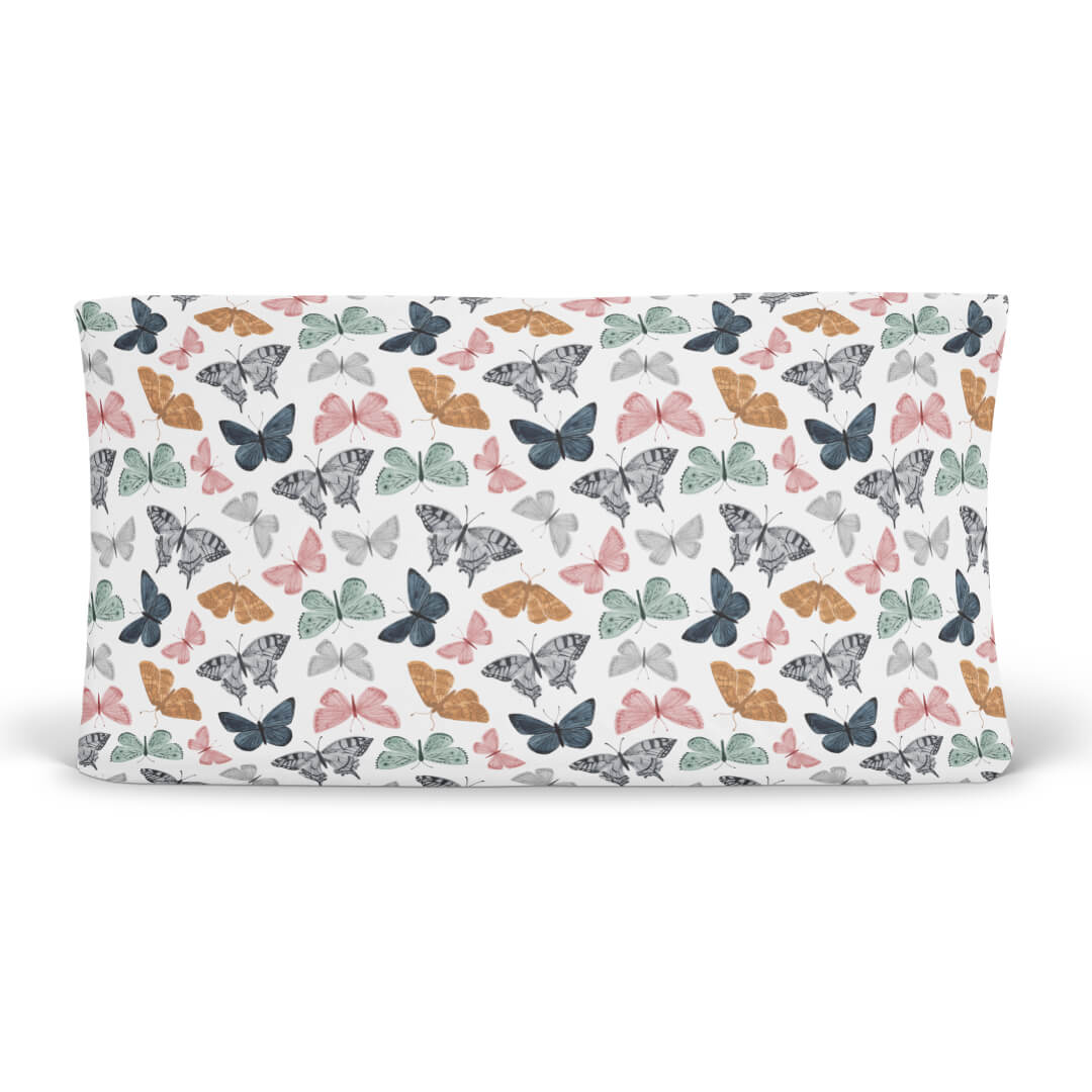 butterfly changing pad cover