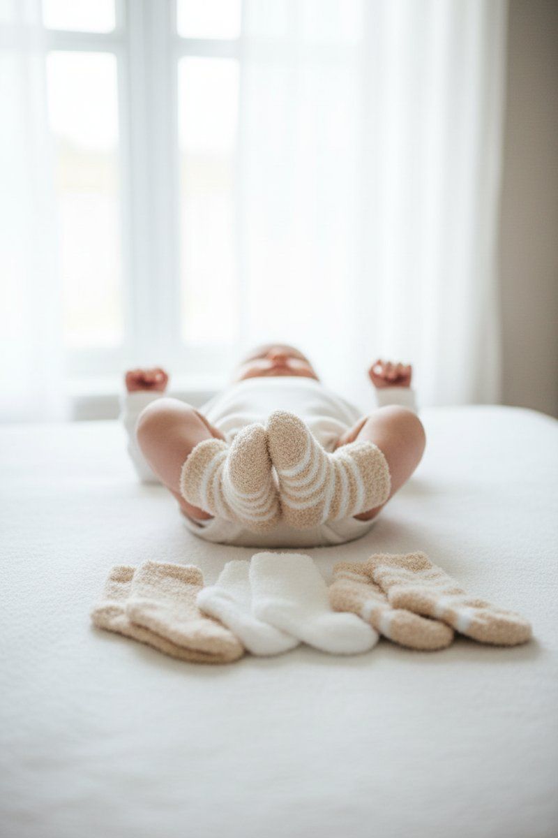 Caden Lane CuddleLane™ Sock Bundle | Warm Beige — Baby Bamboo Apparel