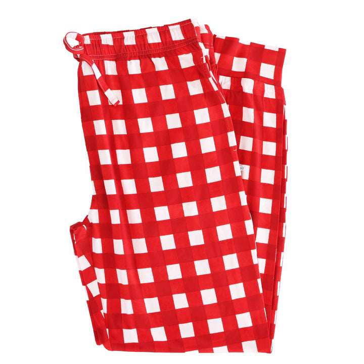 checking it twice jogger unisex pj pants for adults 