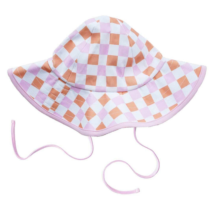 check me out printed sun hat 