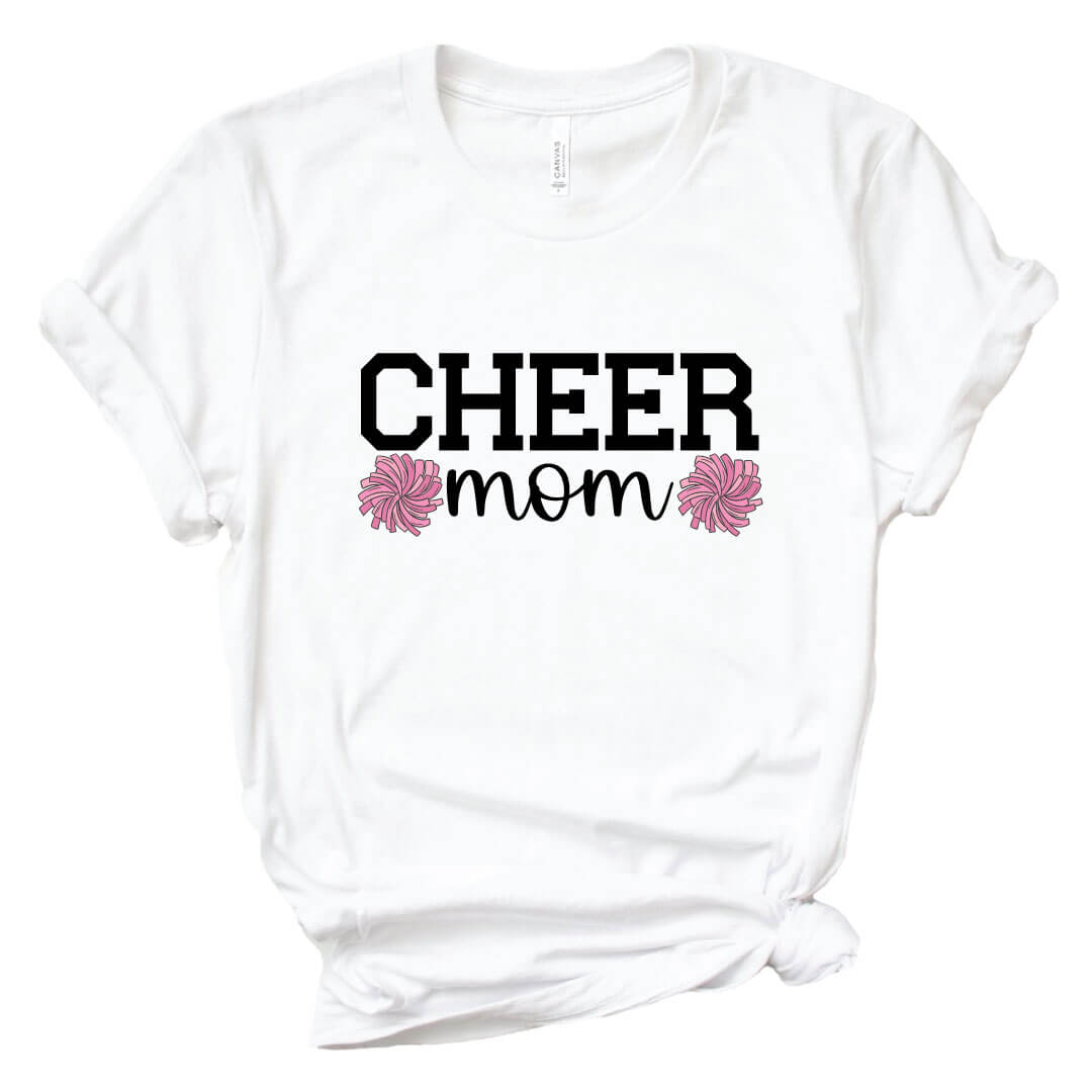 cheer mom adult graphic tee