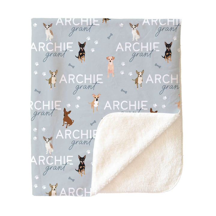 Personalized Kids Blankets | Dog Breeds