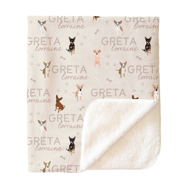 Personalized Kids Blankets | Dog Breeds