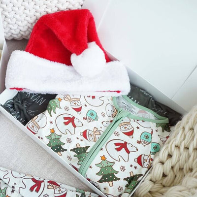 christmas cardboard gift box with logo 