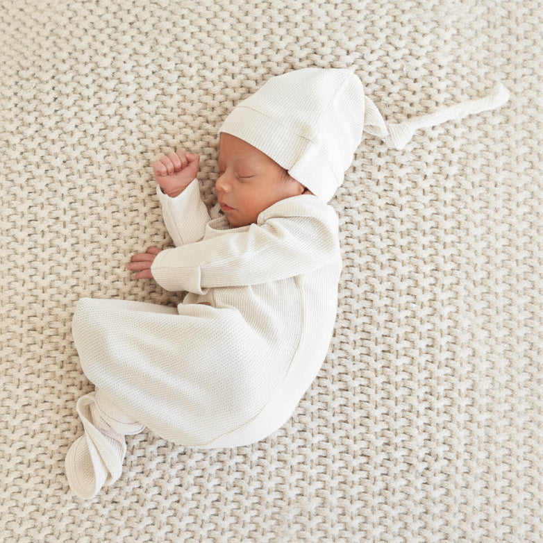 eggshell knot gown square