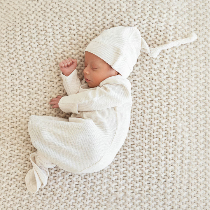 eggshell knot gown square