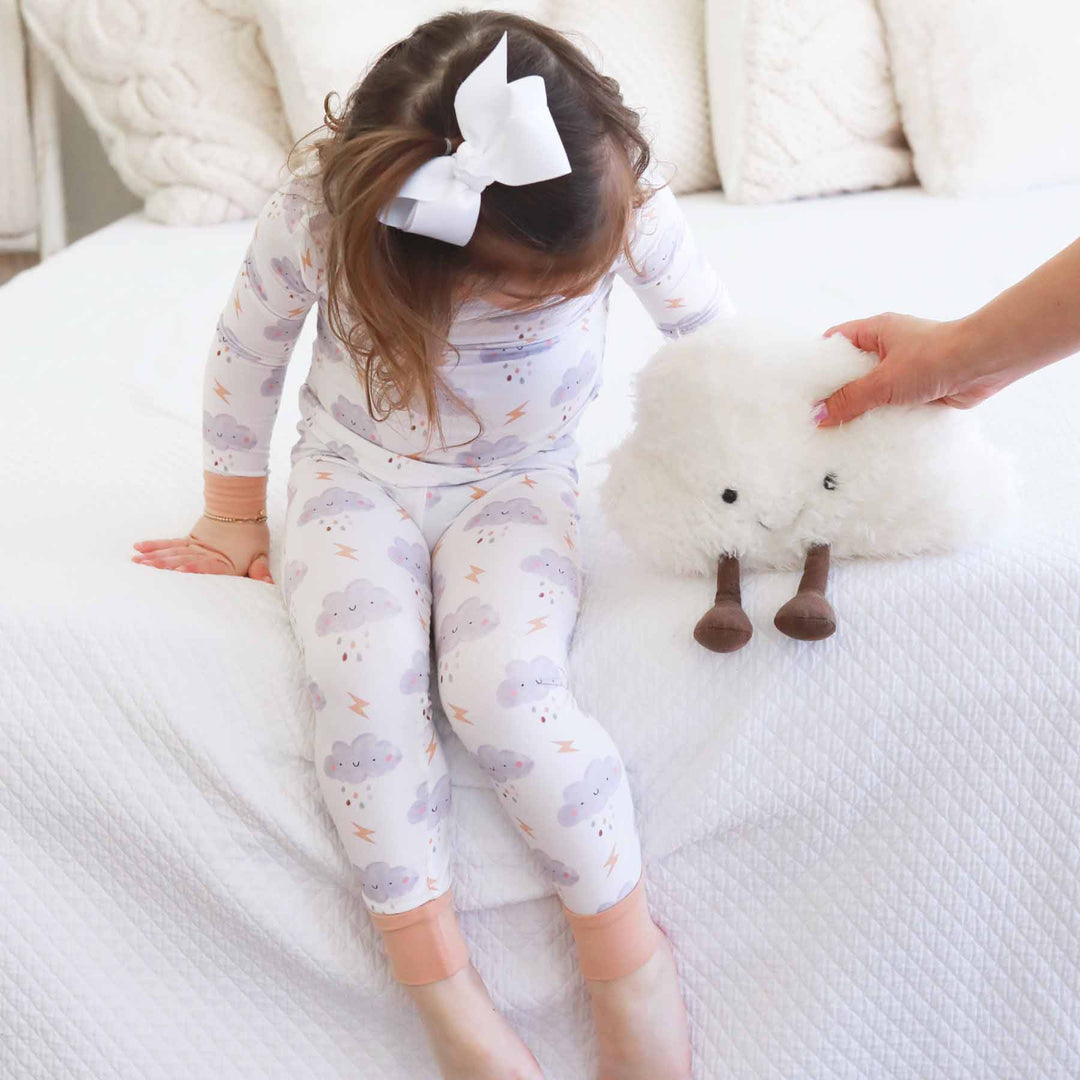 cloudy cuddles pajamas for kids