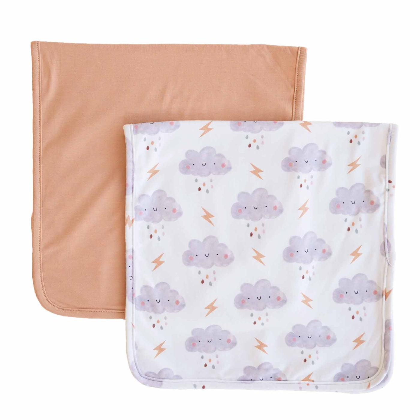 cloud burp cloth set for babies 