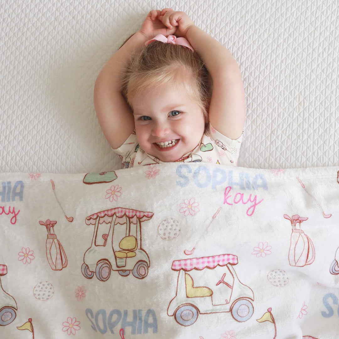 Personalized Themed Blankets for Girls