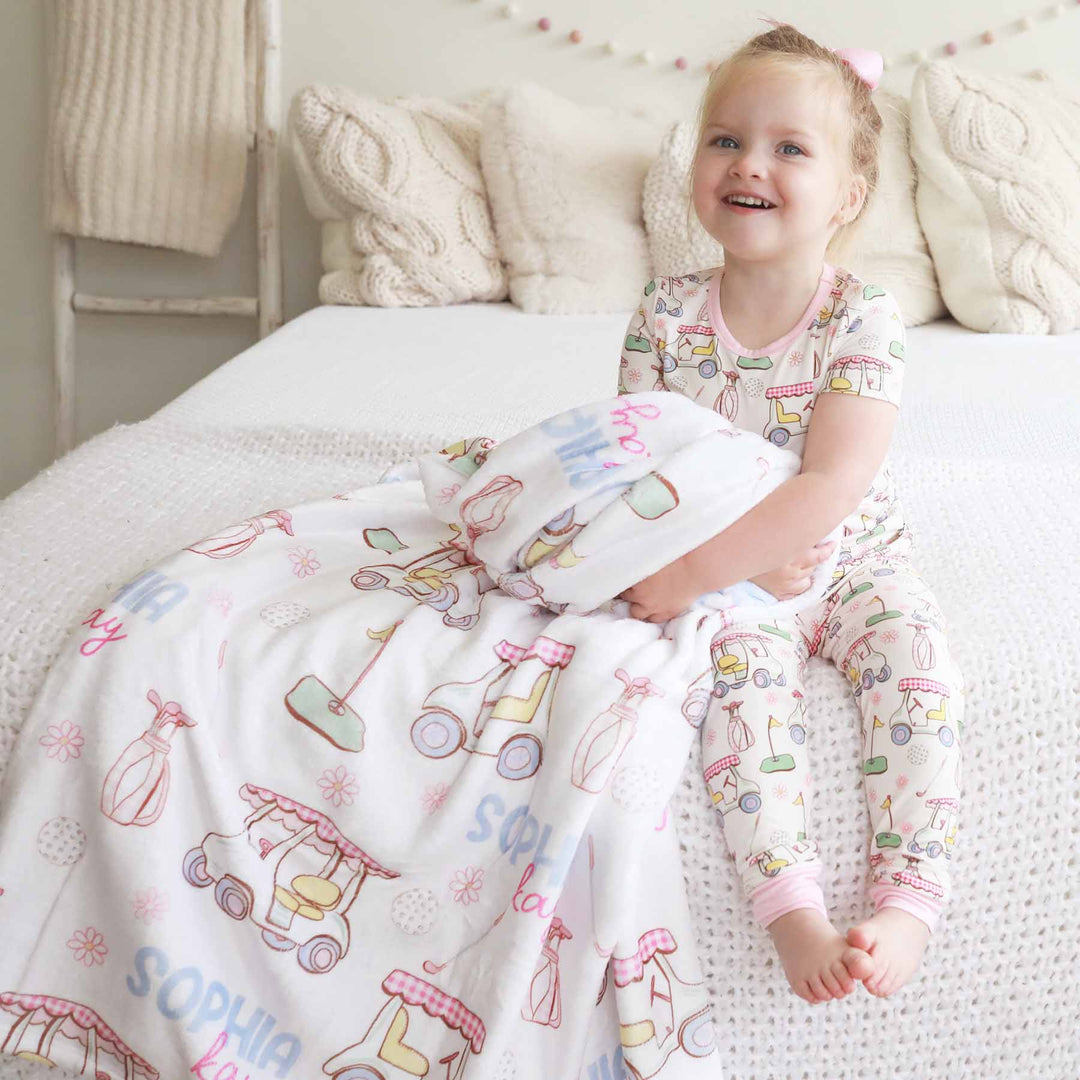 Personalized Themed Blankets for Girls