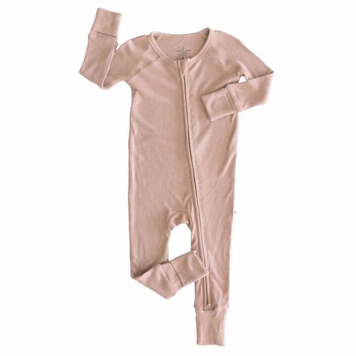 cocoa zip romper 