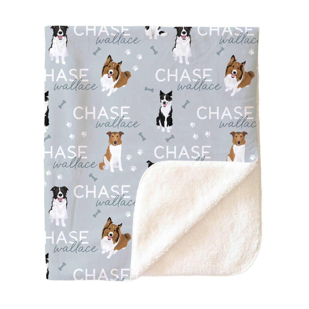 Personalized Kids Blankets | Dog Breeds