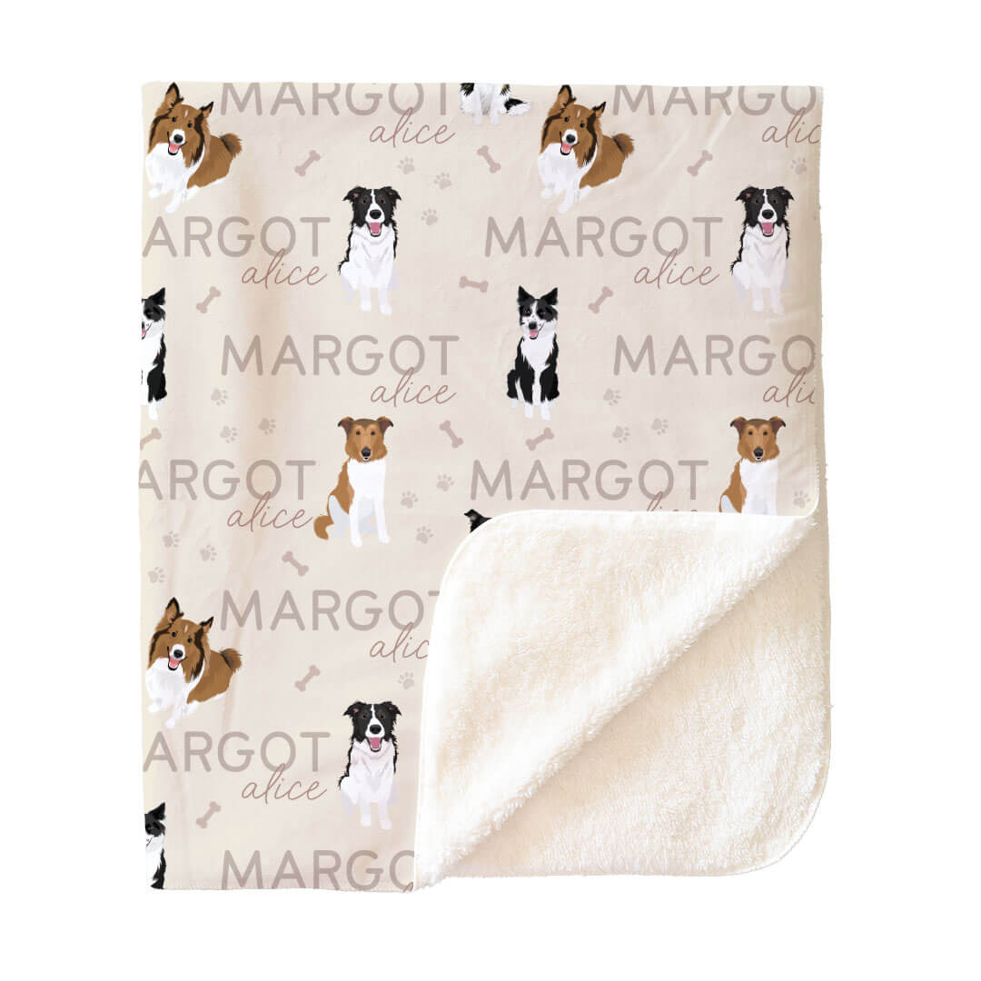 Personalized Kids Blankets | Dog Breeds