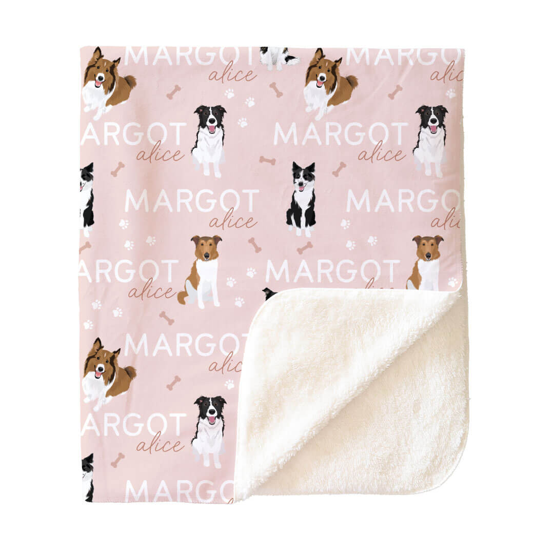 Personalized Kids Blankets | Dog Breeds