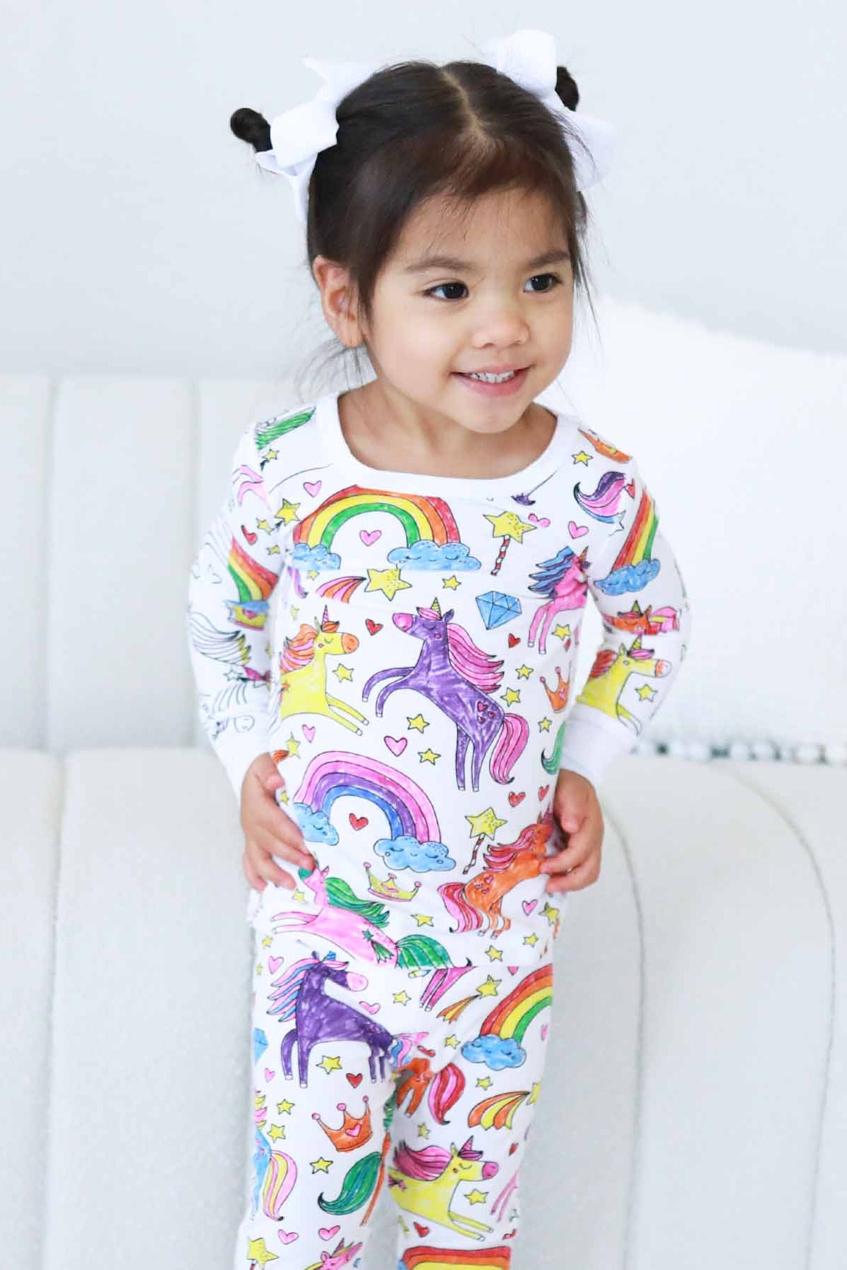 Colorable Two Piece Pajama Sets | Caden Lane