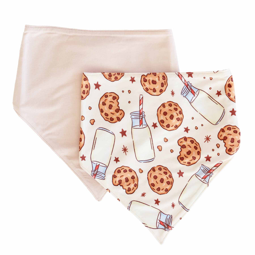 cookie cuddles two piece bandana bib set 