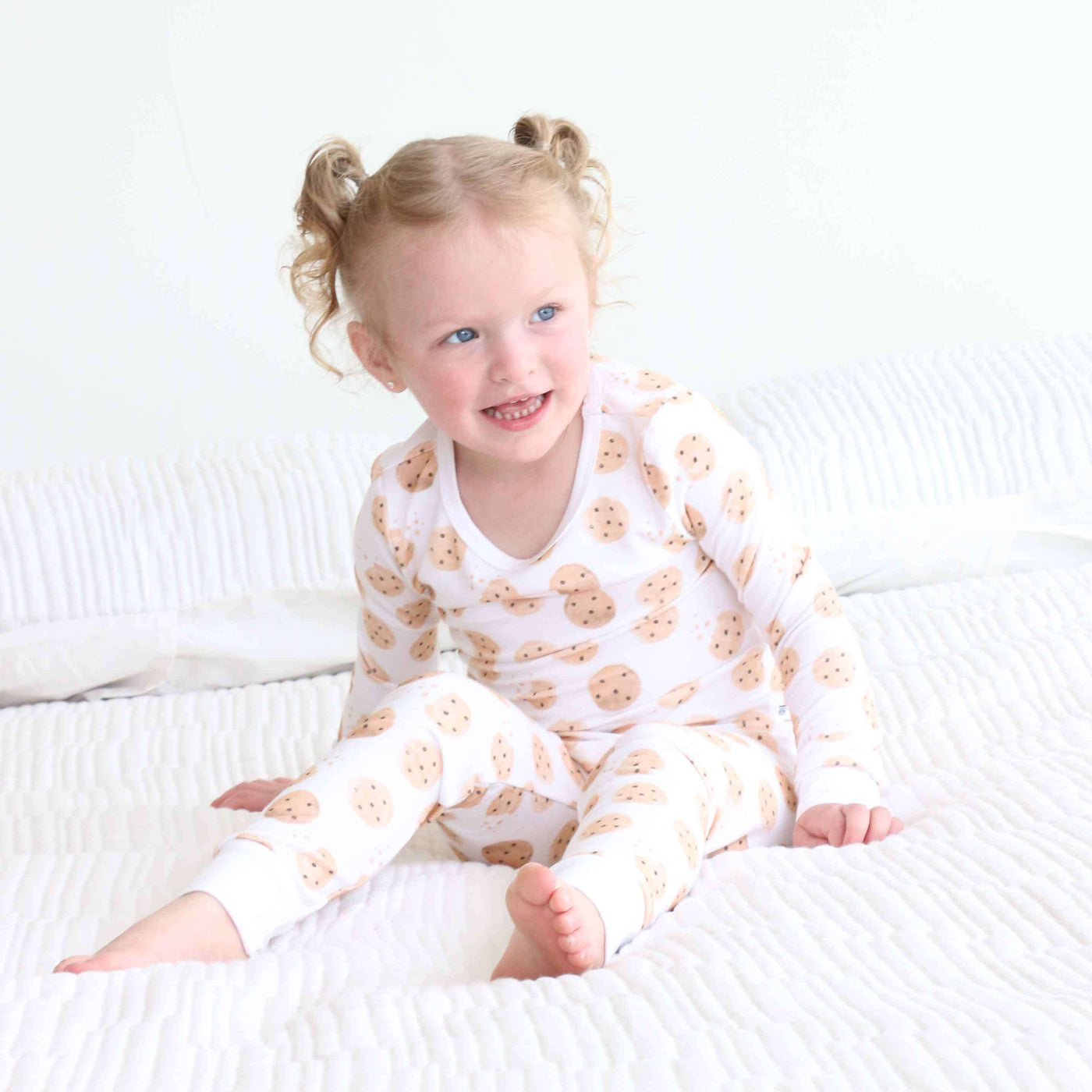 cookie crumble printed pajamas for kids 