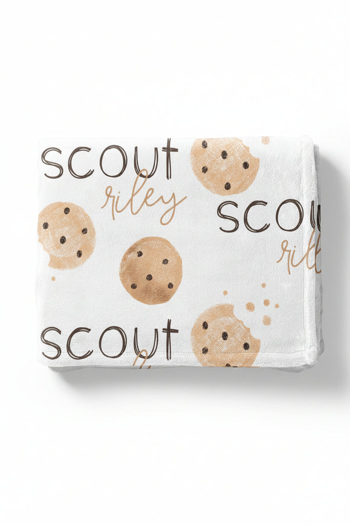 Cookie Crumble Personalized Blanket