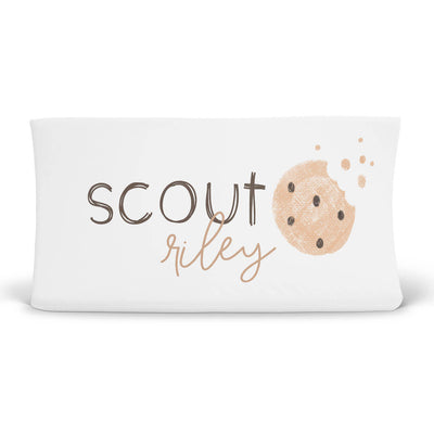 personalized cookie changing pad cover 