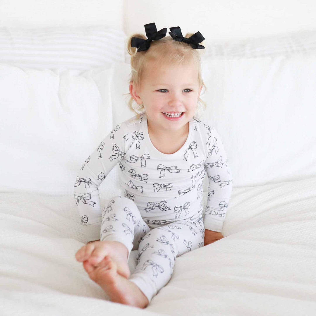 coquette cutie kids pajamas