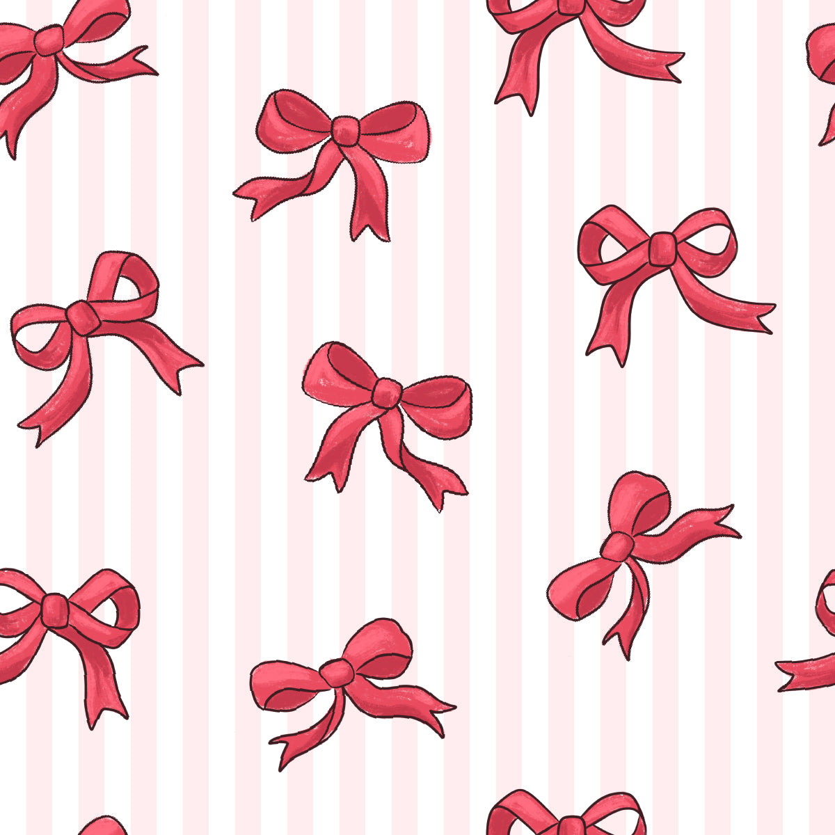 coquette christmas swatch